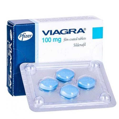 Viagra 100mg 4 Film-Coated Tablets