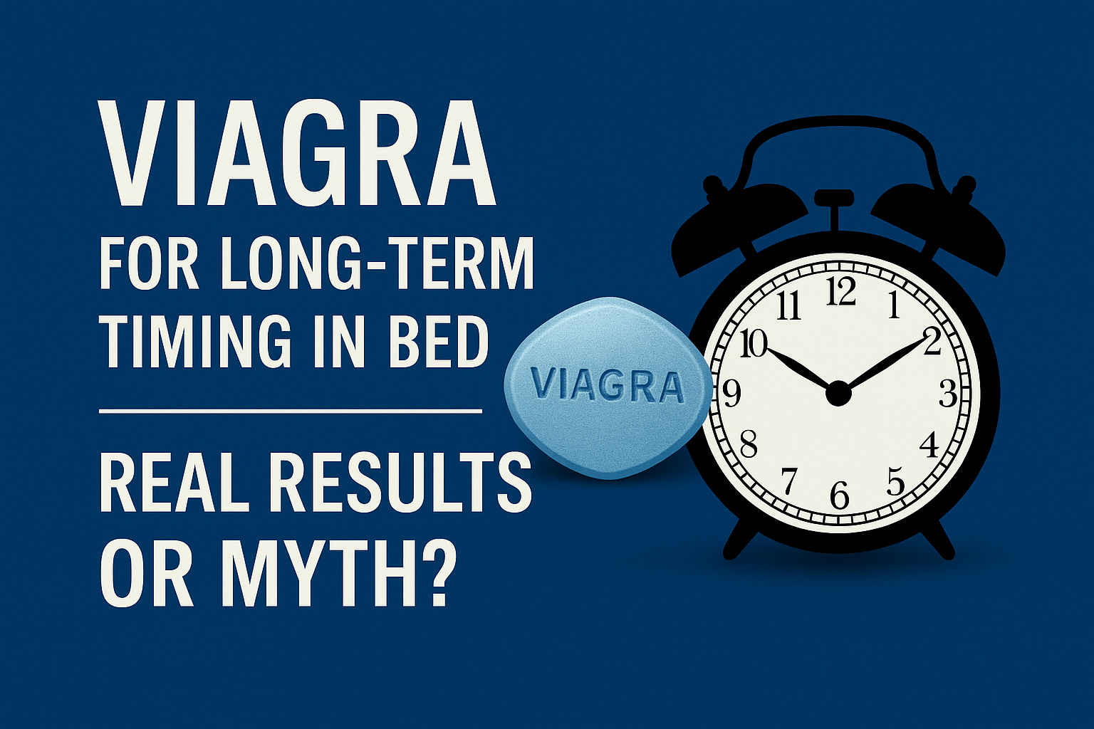 Viagra for Long-Term Timing in Bed – Real Results or Myth? 