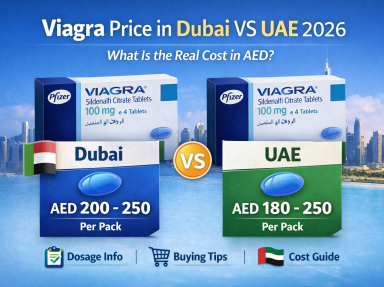 Viagra Price in Dubai VS UAE 2026: What Is the Real Cost in AED?