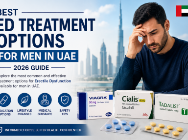 Best ED Treatment Options for Men in UAE: 2026 Guide