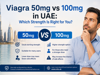 Viagra 50mg vs 100mg in UAE: Which Strength Is Right for You?